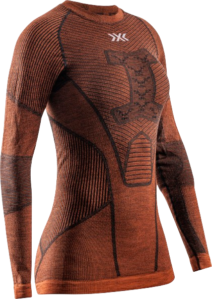 Koszulka termoaktywna X-bionic Symbio Merino Shirt LS WMN Clay - 2024/25