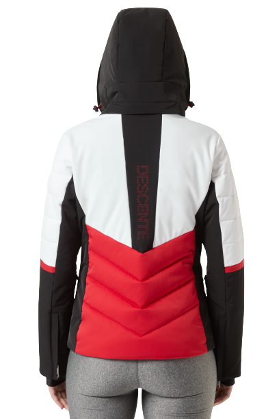 Kurtka narciarska Descente Iris White/Red/Black - 2023/24