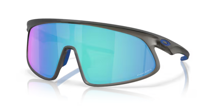 Okulary OAKLEY RSLV Matte Grey Smoke Frame/Prizm Sapphire  Lenses