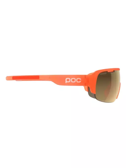 Okulary POC DO Half Blade Fluorescent Orange Translucent - Violet/Gold Mirror - 2024/25