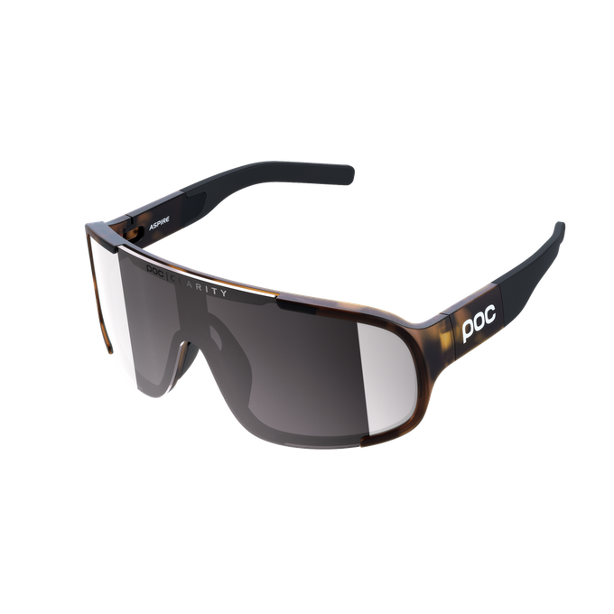 Okulary przeciwsłoneczne POC Aspire Tortoise Brown/Clarity Road/Sunny Silver