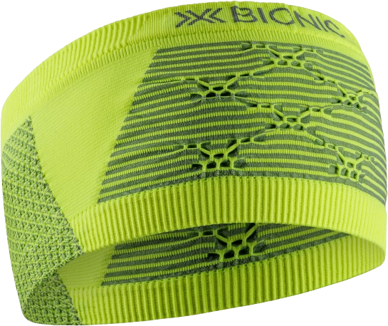 Opaska na głowę X-bionic Headband HI Vis Yellow/Grey - 2024/25