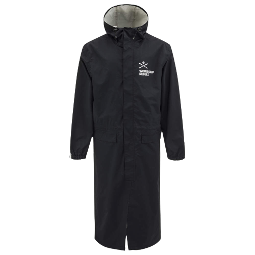 Płaszcz trenerski HEAD Race Rain Coat Black - 2024/25