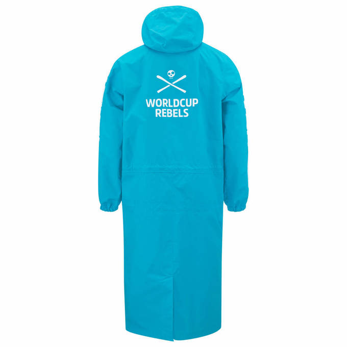 Płaszcz trenerski HEAD Race Rain Coat Blue - 2024/25