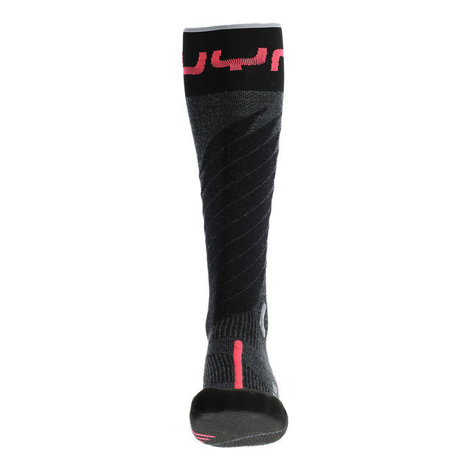 Skarpety narciarskie UYN Woman Ski One Merino Anthracite/Pink - 2024/25