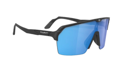 Okulary Rudy Project SPINSHIELD AIR BLACK MATTE - Multilaser Blue